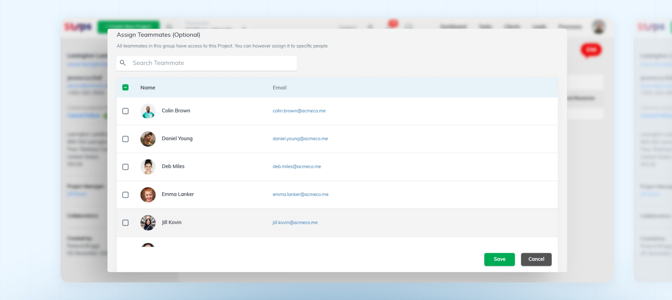 Steps UI